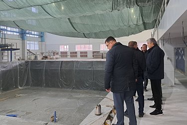 Сергей Грачев оценил ход работ на объектах физкультуры и спорта в Бузулуке